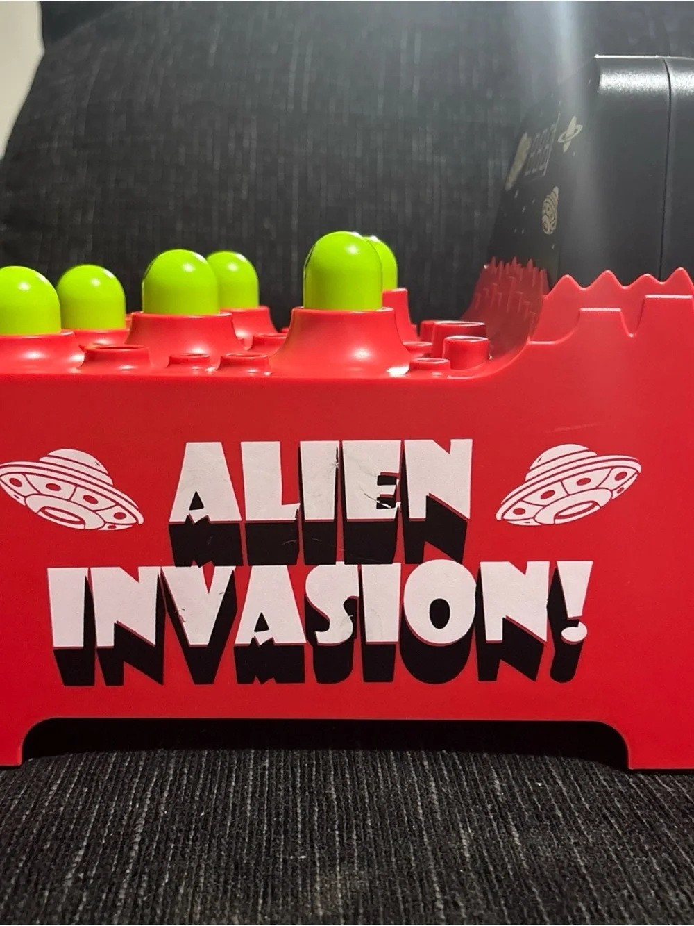 Classic Whack-a-Monster Game - Red & Green